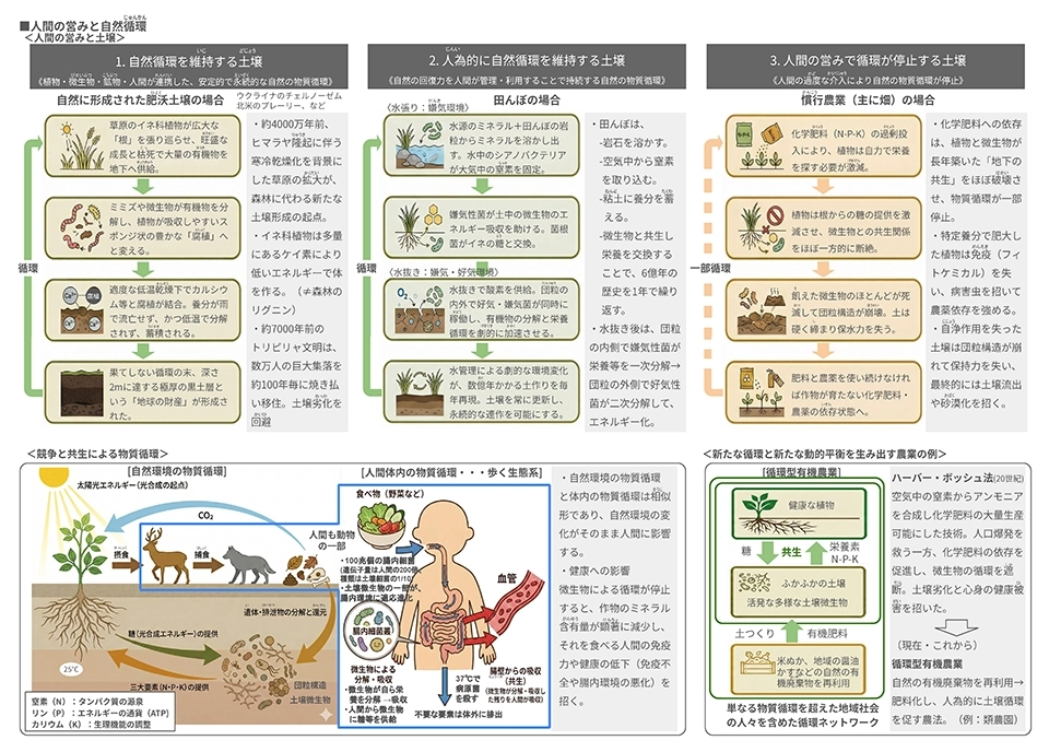 土壌と自然循環